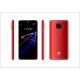 MiOne X3 Dual Sim Fingerprint Smartphone, Android 8.0, 5.5 Inch, 4G+WIFI,16GB+2GB - Red